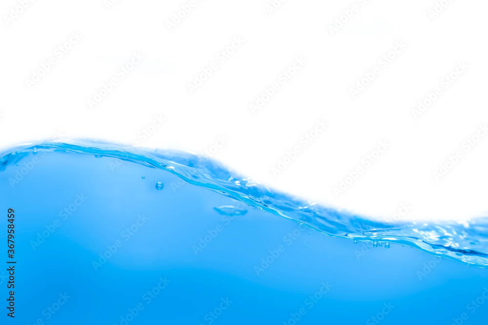 Water droplets moving in waves Water droplets moving in waves
