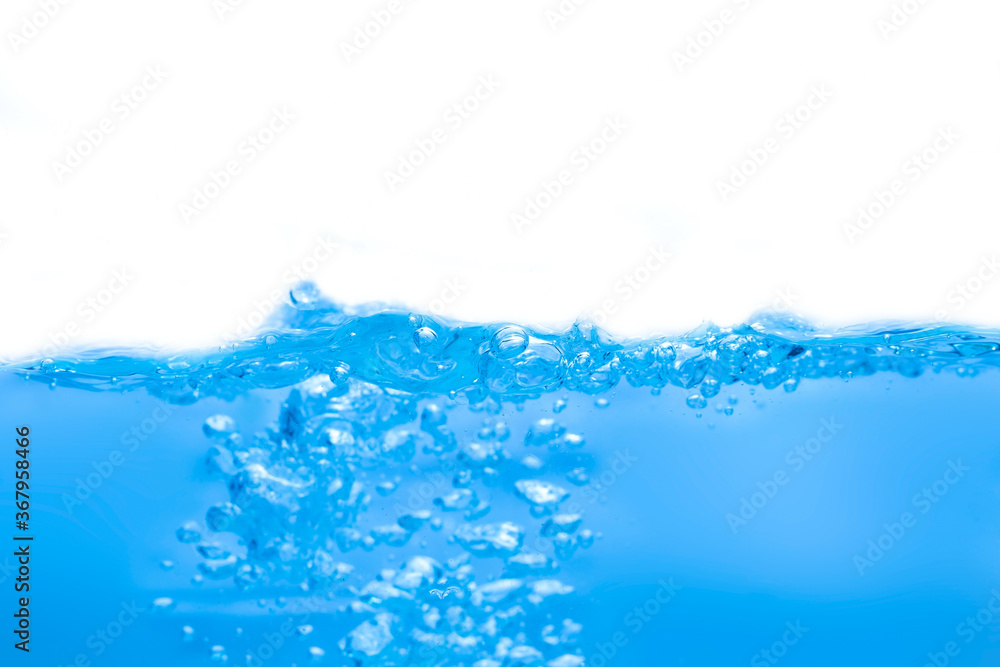Water droplets moving in waves Water droplets moving in waves