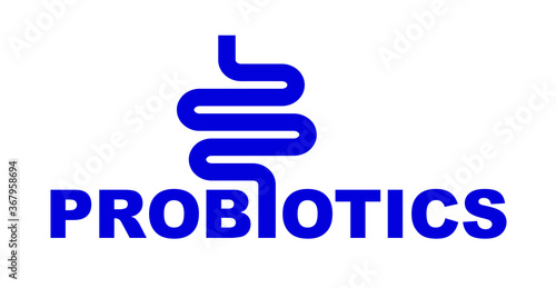 Micro probiotic microorganism, science background. Medicine and treatment.	