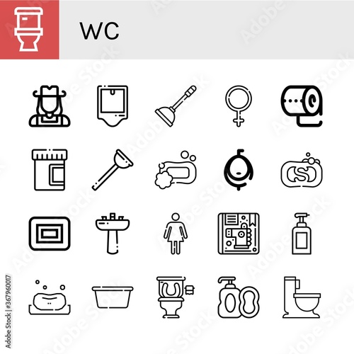 wc icon set