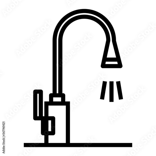 Kitchensink faucet icon photo