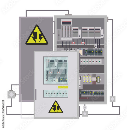 Electric box icon