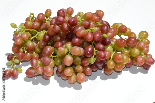 bunch of red grapes
