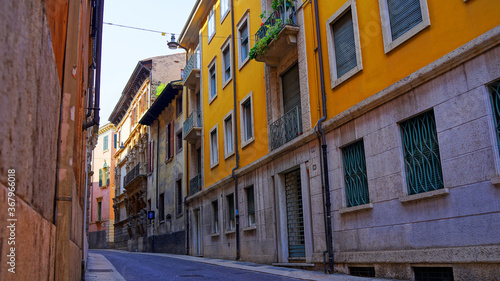 narrow street in venice italy