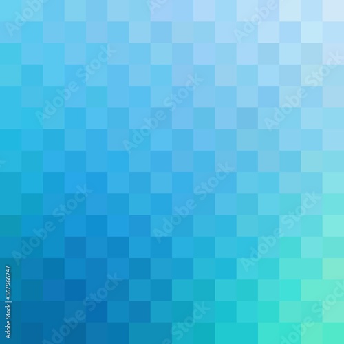 Blue tints gradient geometric background. Wicker pattern.