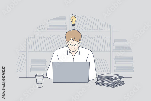 Business, work, success, education, business, freelance concept.