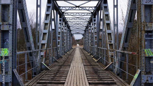 old wooden bridge