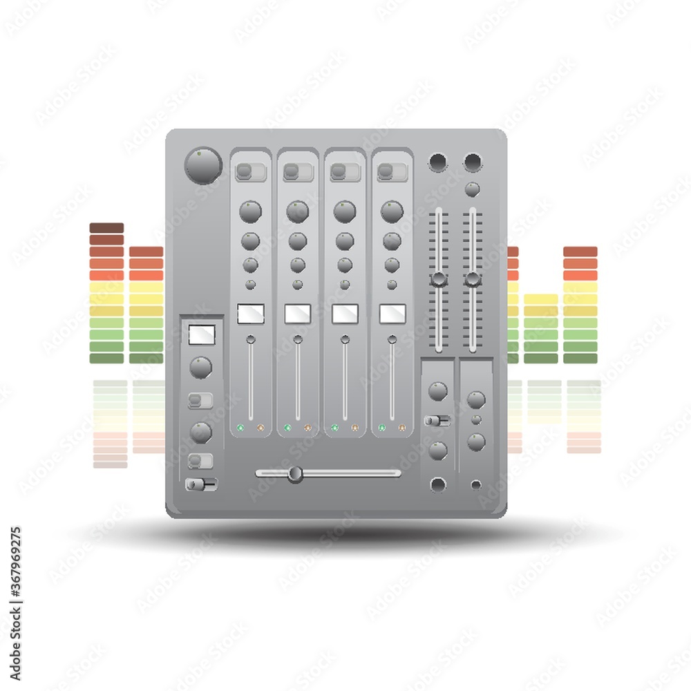 mixer console mixer console
