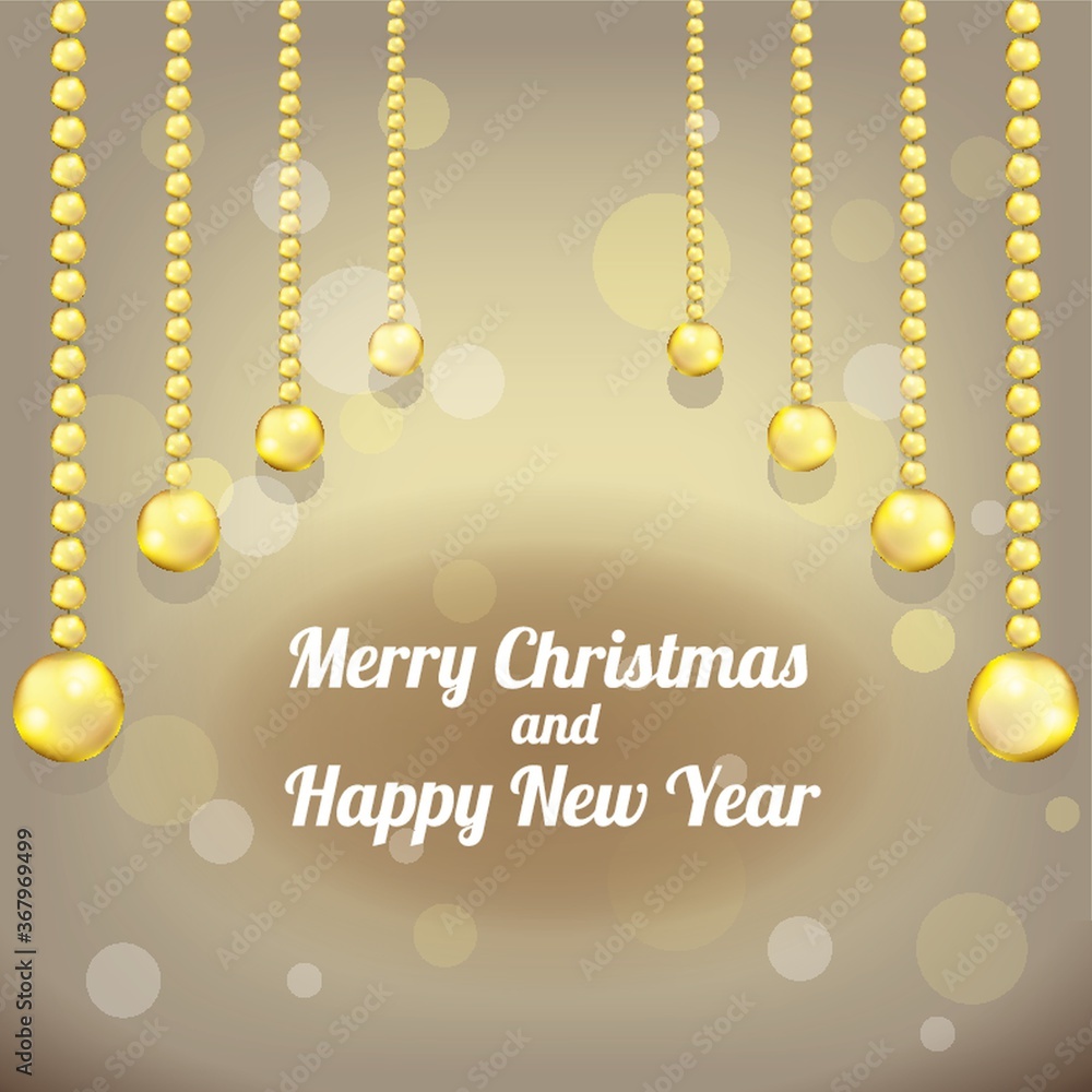 christmas and new year card