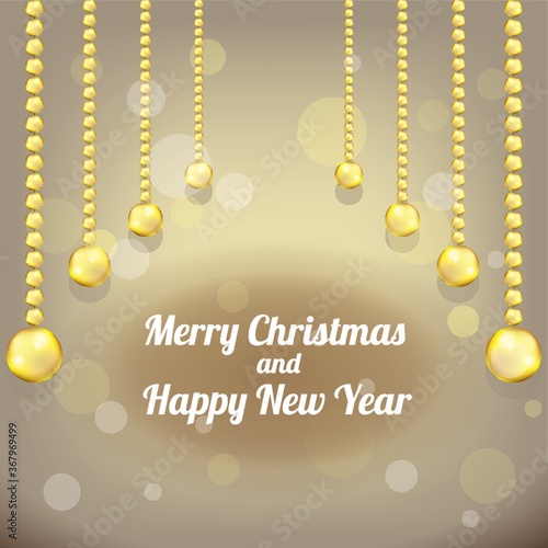 christmas and new year card