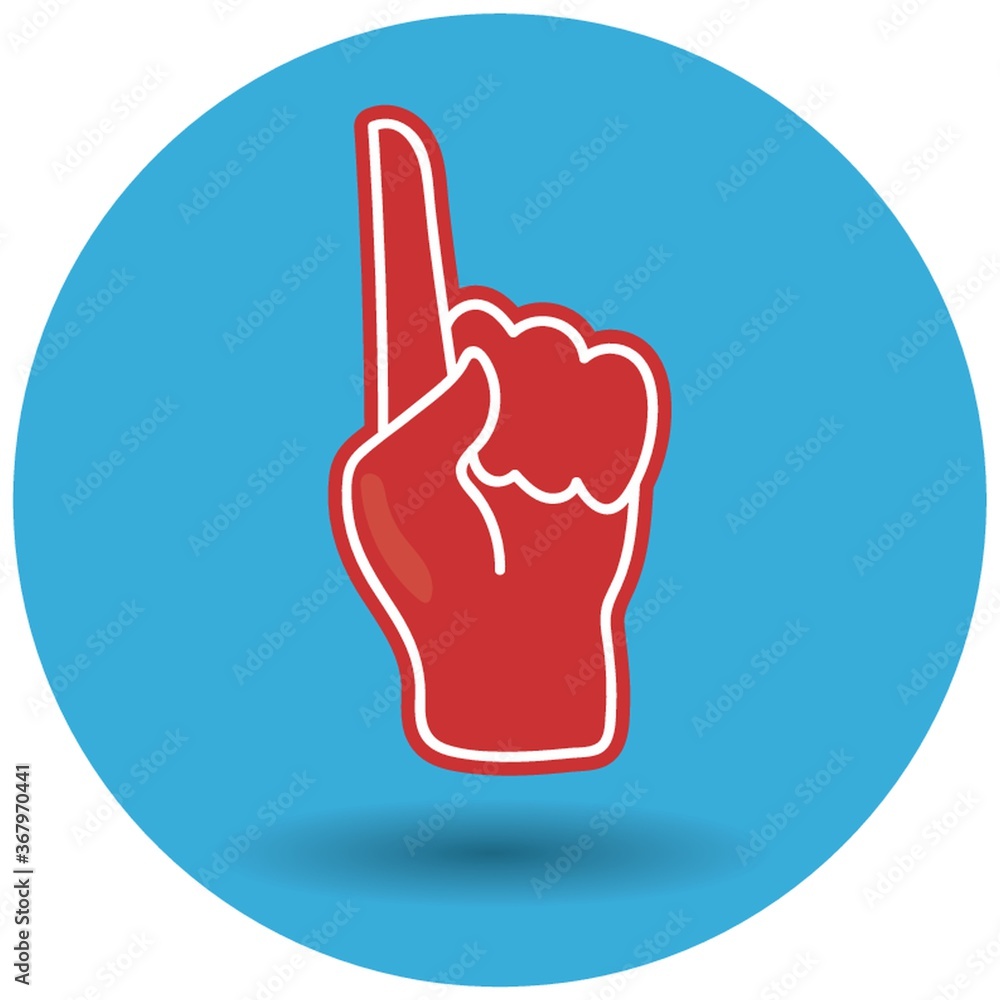 Obraz premium finger foam