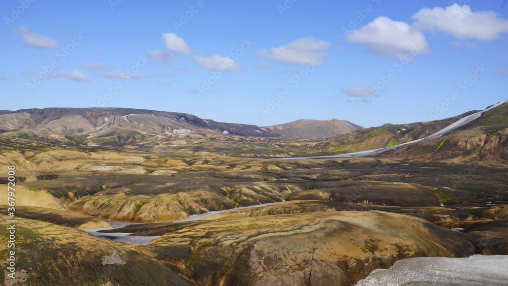 Obraz premium mountain landscape with blue sky