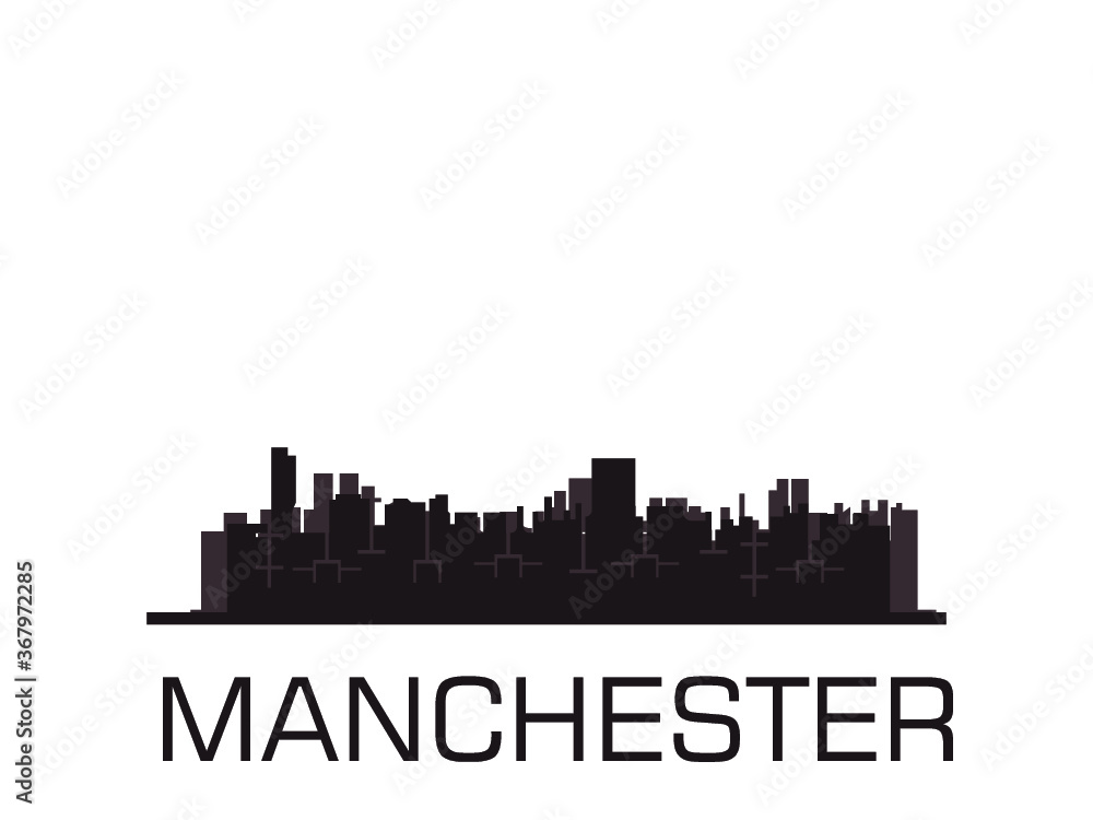 Manchester,England city cityscape, skyline 