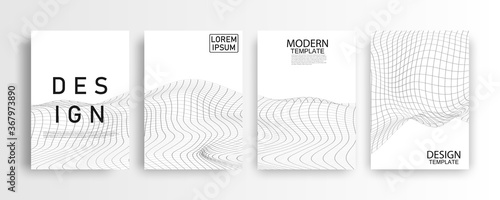 A4 Abstract table Gray pattern and background poster with dynamic triangle. technology Particle Mist network Cyber security Vector illustration.