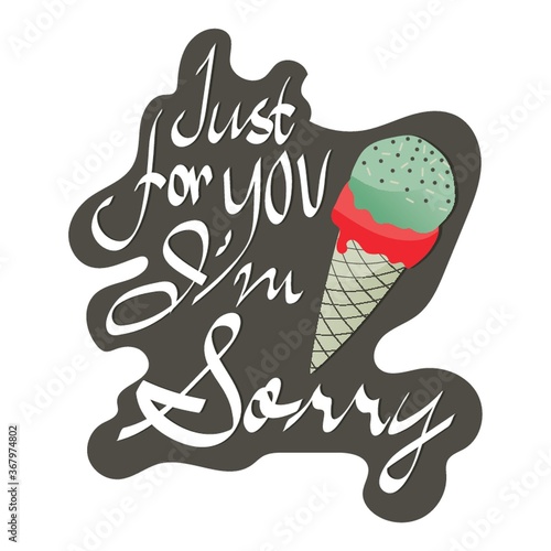 i am sorry card