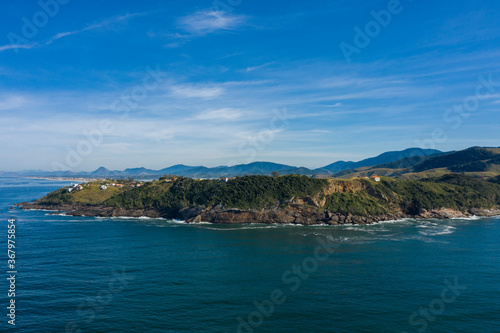 Picturesque landscape. Ponta Negra Beach, City of Ponta Negra, State of Rio de Janeiro, Brazil. © Ranimiro