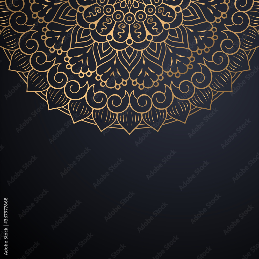 Fototapeta premium luxury ornamental mandala design background