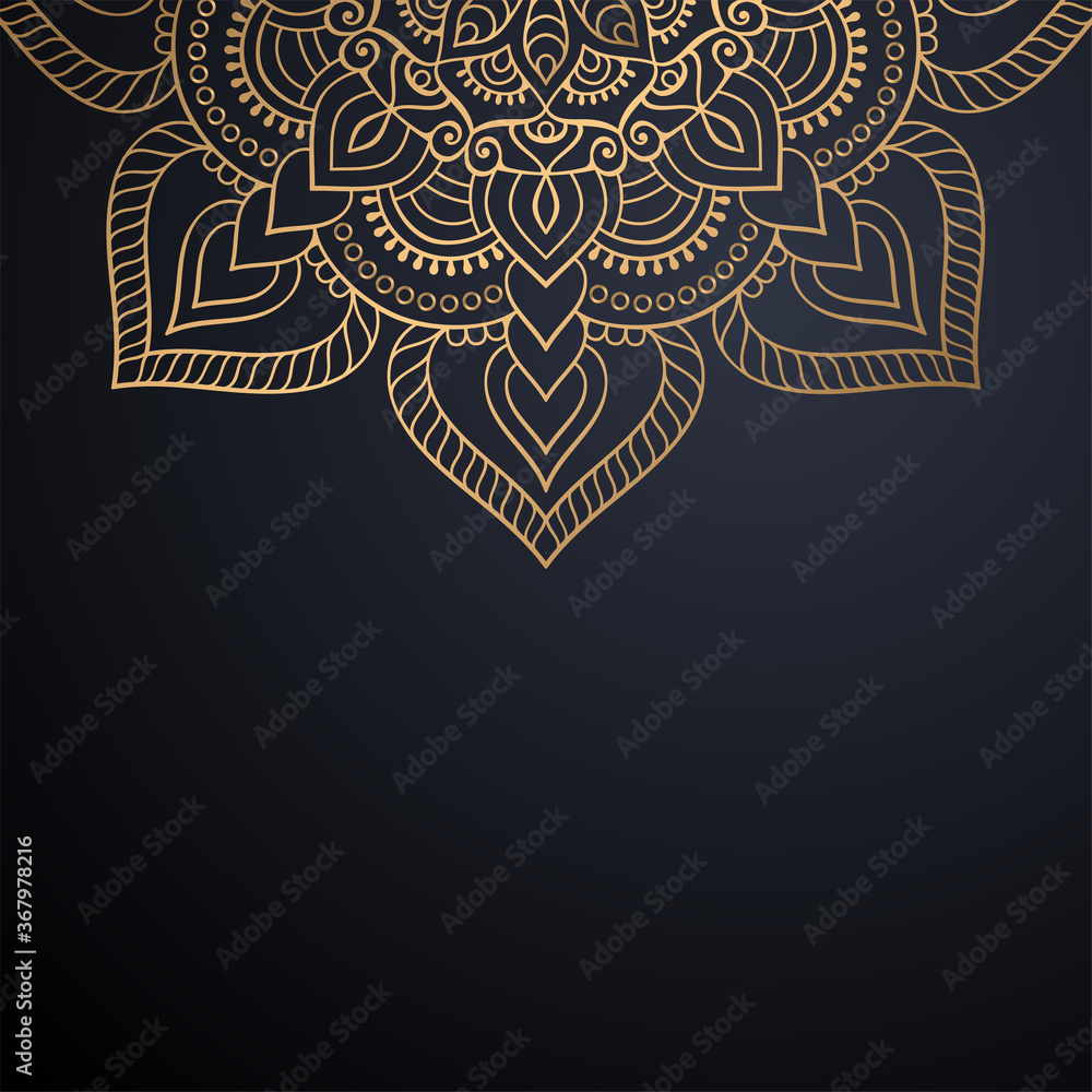 Fototapeta premium luxury ornamental mandala design background