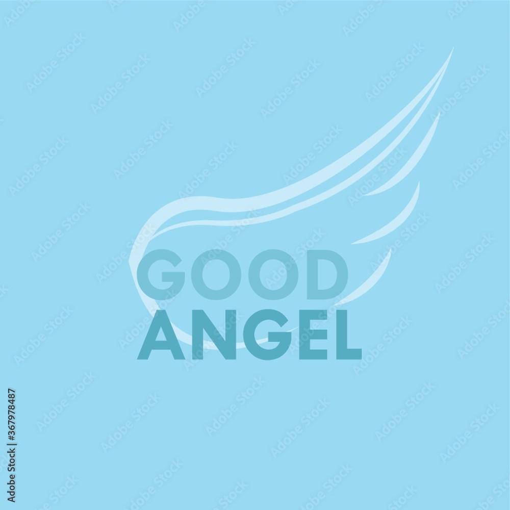 Fototapeta premium word good angel
