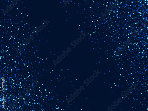 White Light Graphic Sparkle Design. Blue Galaxy 