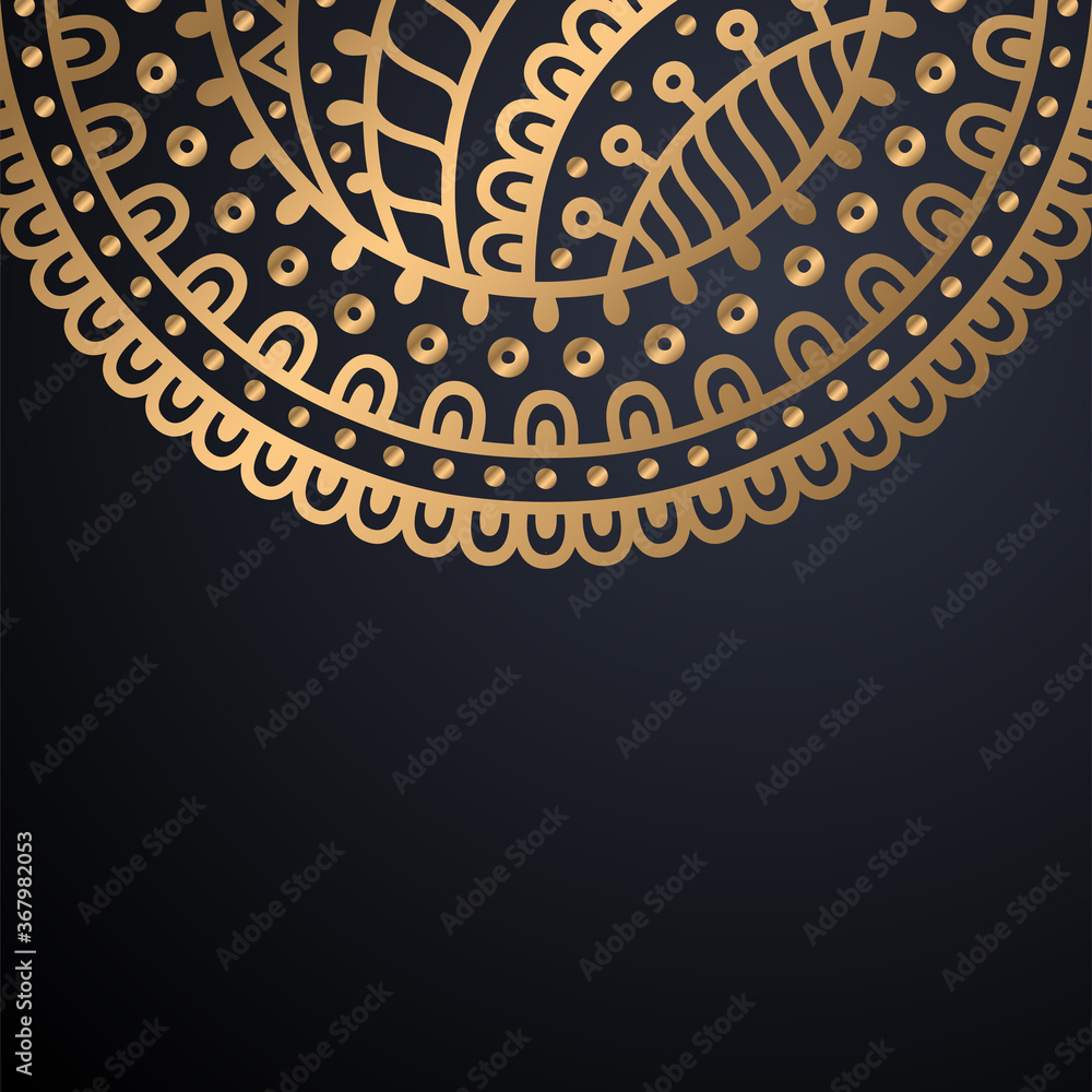 Obraz premium luxury ornamental mandala design background