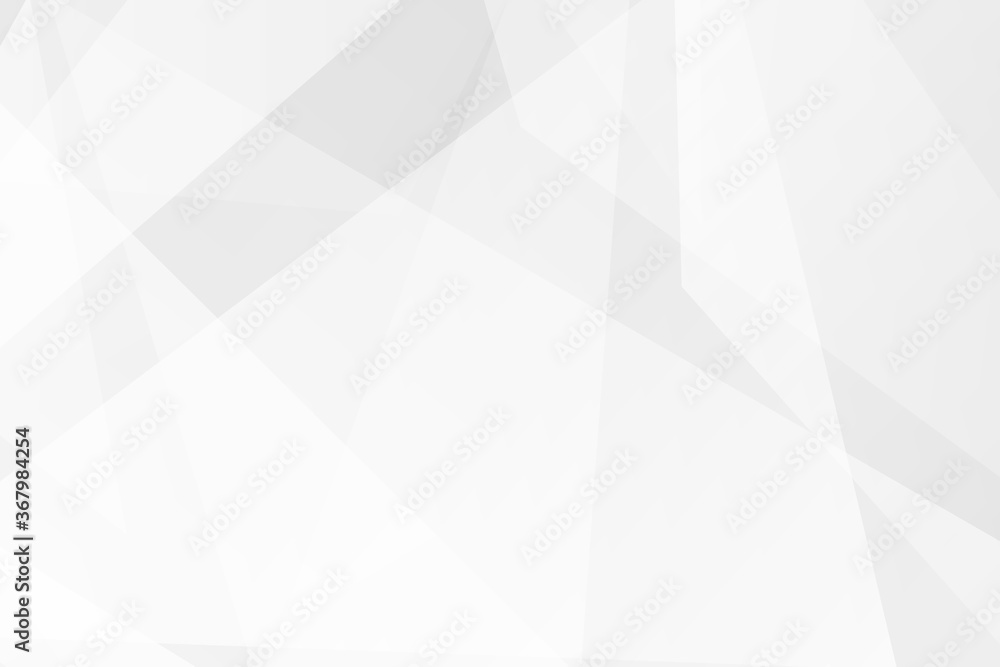 Fototapeta premium Abstract white and grey on light silver background modern design. Vector illustration EPS 10.