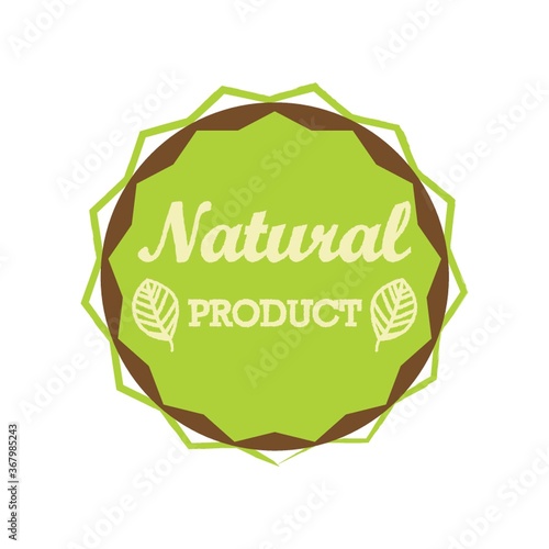 natural product label