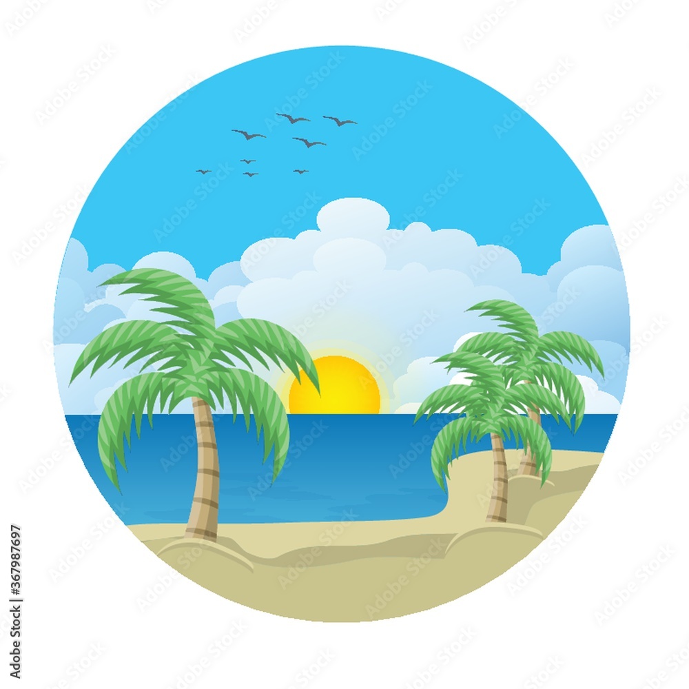 Obraz premium beach scenery
