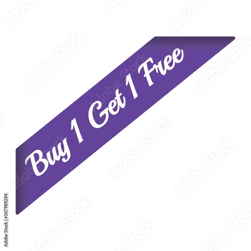 buy one get one free banner