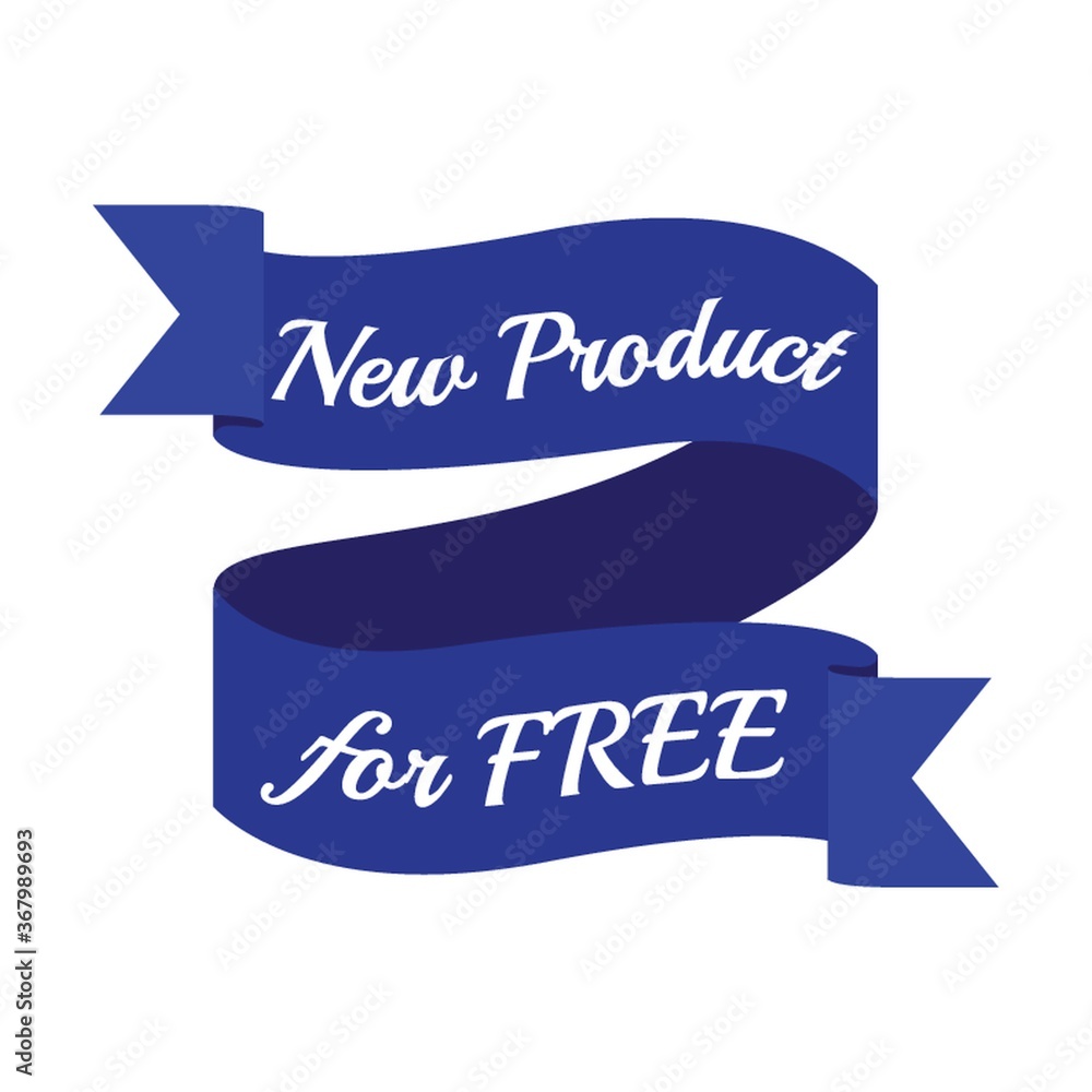 new product for free banner