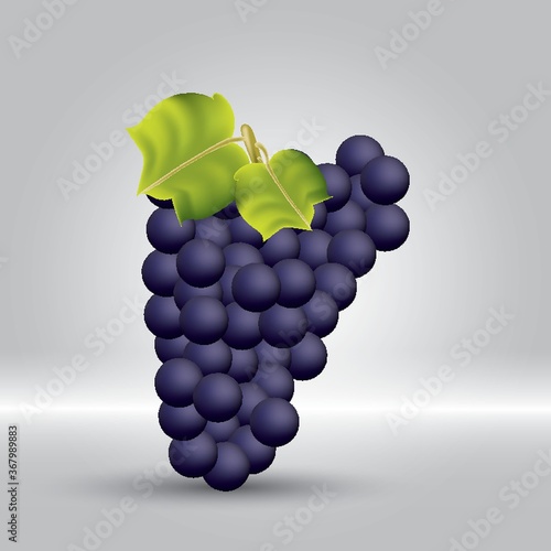 Obraz na plátně bunch of grapes