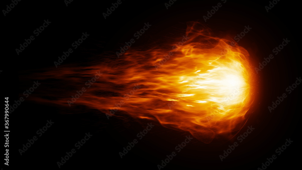 ball fire explosion of fire