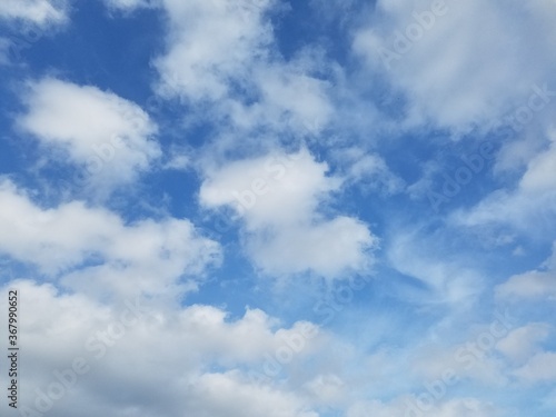                                                                             6   Sunny  blue sky  azure   morning  daytime  altocumulus  sheep cloud   60  cloud