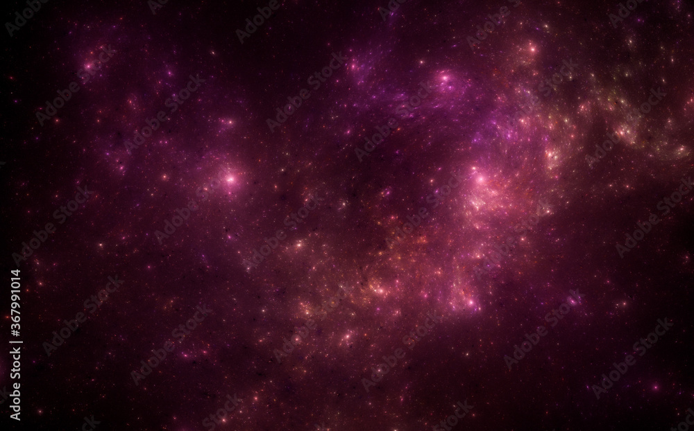 Fototapeta premium Star field background . Magic glow night sky.
