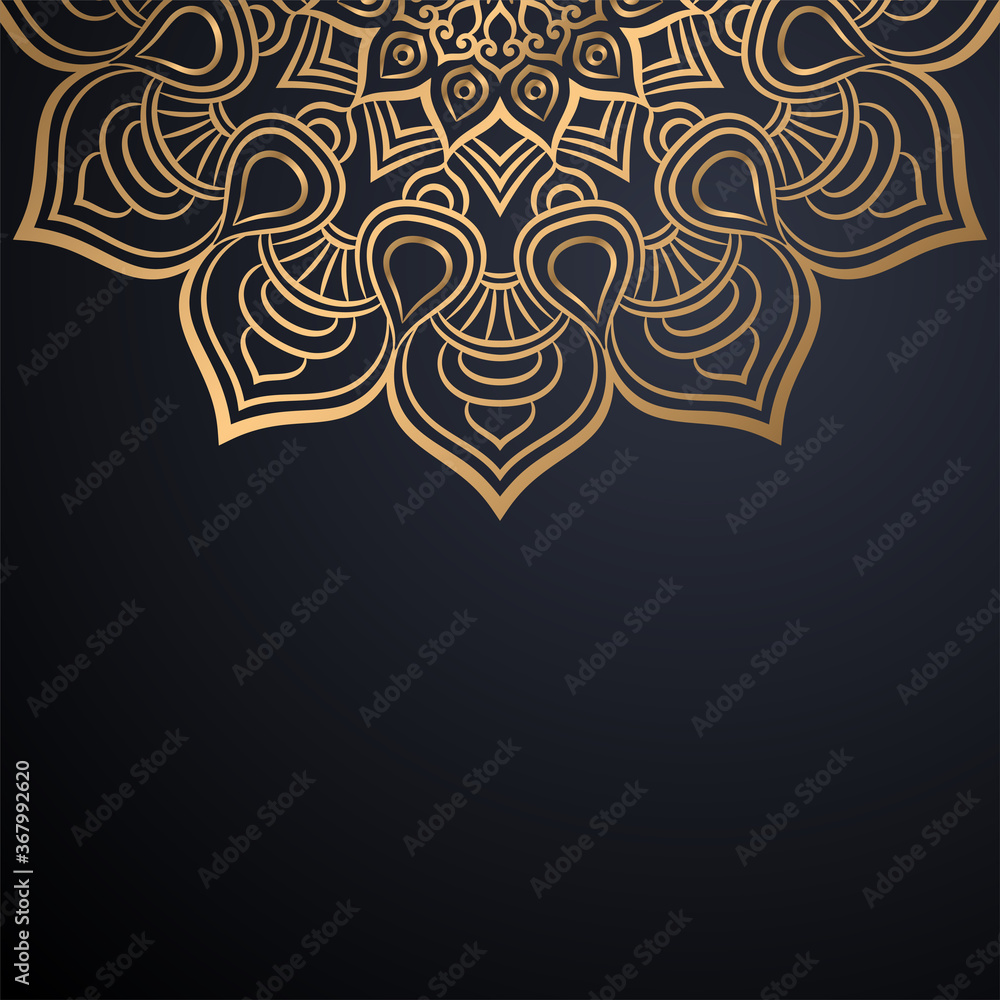 Fototapeta premium luxury ornamental mandala design background
