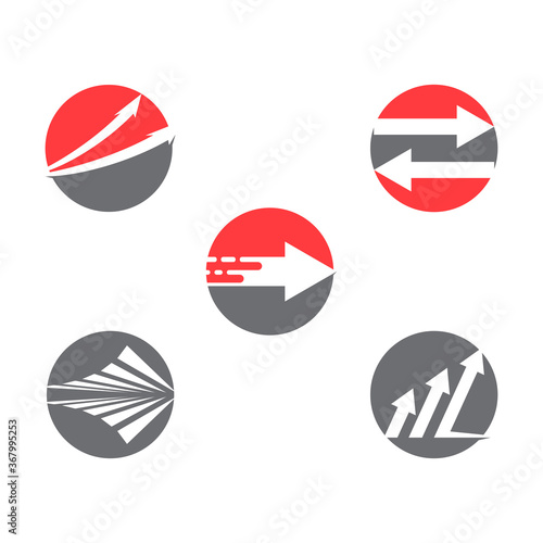 Free Download Set Arrow vector illustration icon - GFXLoad
