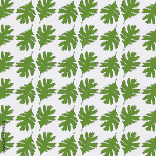 Vector background of a leaf pattern.