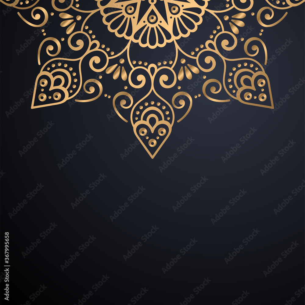 Fototapeta premium luxury ornamental mandala design background