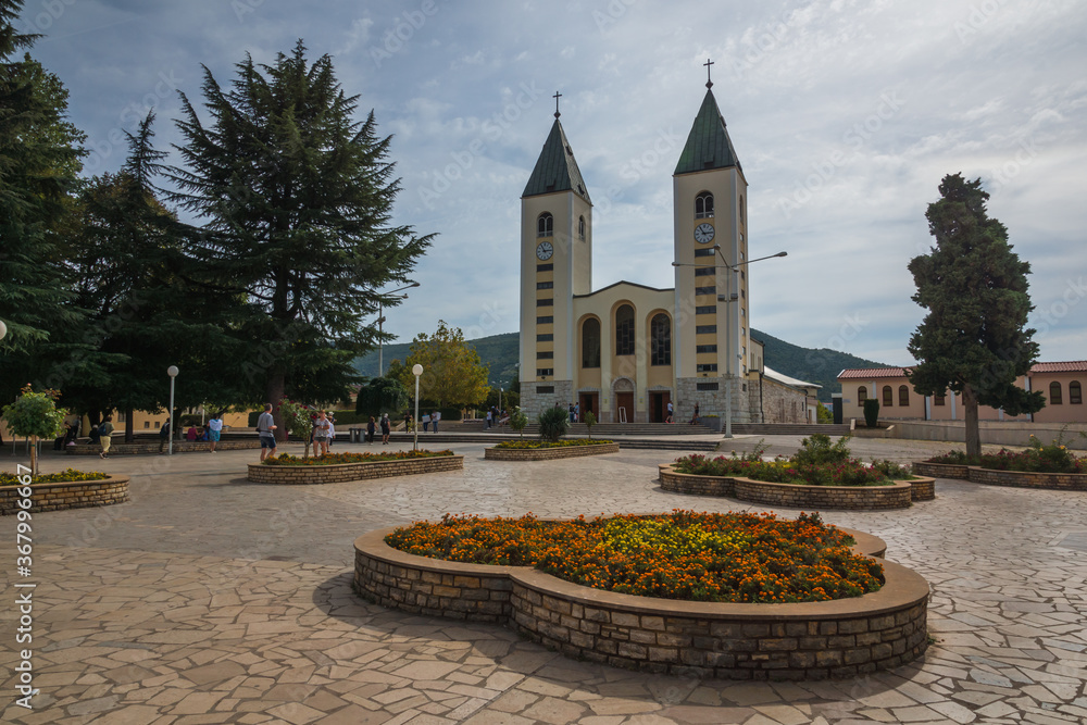 Church in Medjugorje, Bosnia and Herzegovina