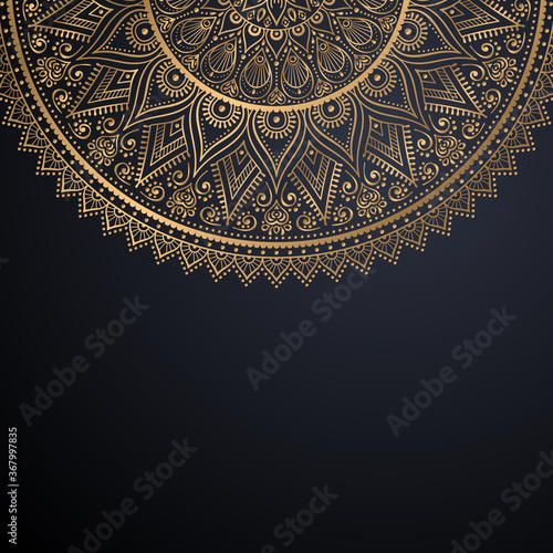 luxury ornamental mandala design background