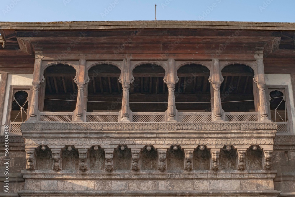 Shaniwarwada from front side in pune, maharashtra