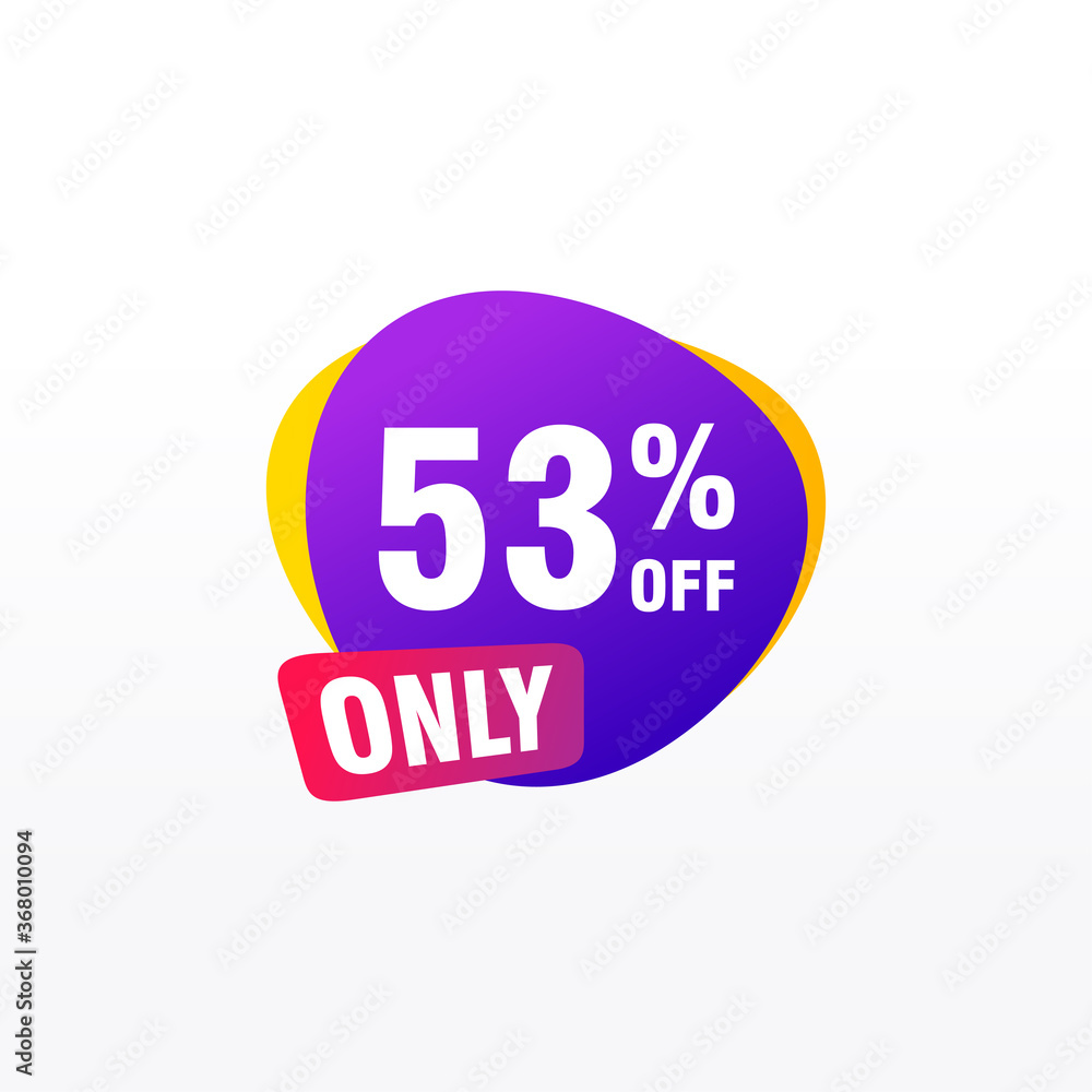 53 discount, Sales Vector badges for Labels, , Stickers, Banners, Tags, Web Stickers, New offer. Discount origami sign banner 53 discount, Sales Vector badges for Labels, , Stickers, Banners, Tags, Web Stickers, New offer. Discount origami sign banner