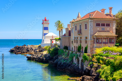 Tableau sur toile Forte de Santa Marta in Cascais Portugal