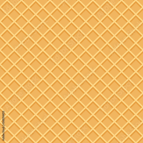 Seamless wafer background for your design. Vector illustrator.