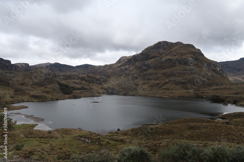 El Cajas National Park in Cajas, Ecuador