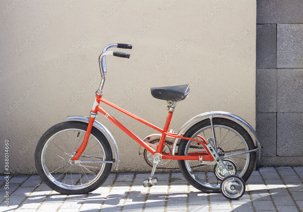 retro vintage bicycle for children