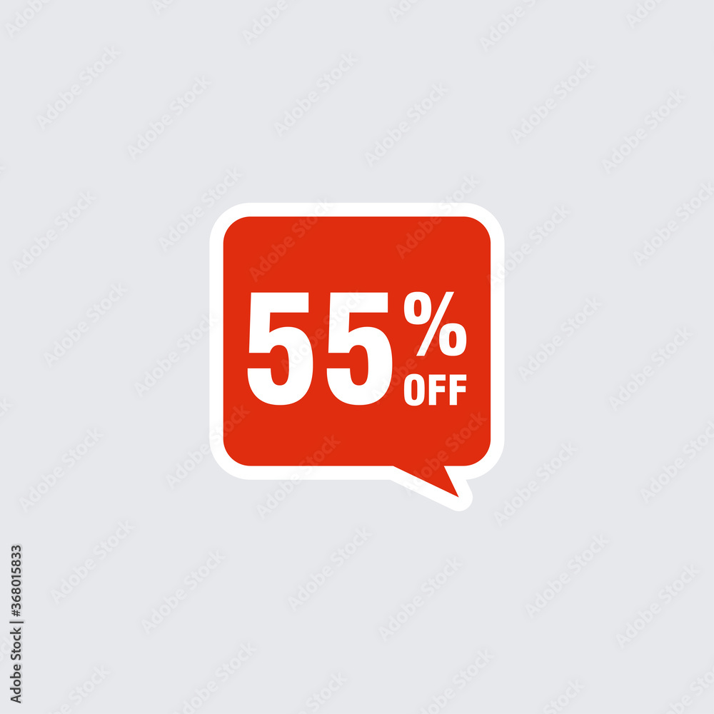55 discount, Sales Vector badges for Labels, , Stickers, Banners, Tags, Web Stickers, New offer. Discount origami sign banner 55 discount, Sales Vector badges for Labels, , Stickers, Banners, Tags, Web Stickers, New offer. Discount origami sign banner
