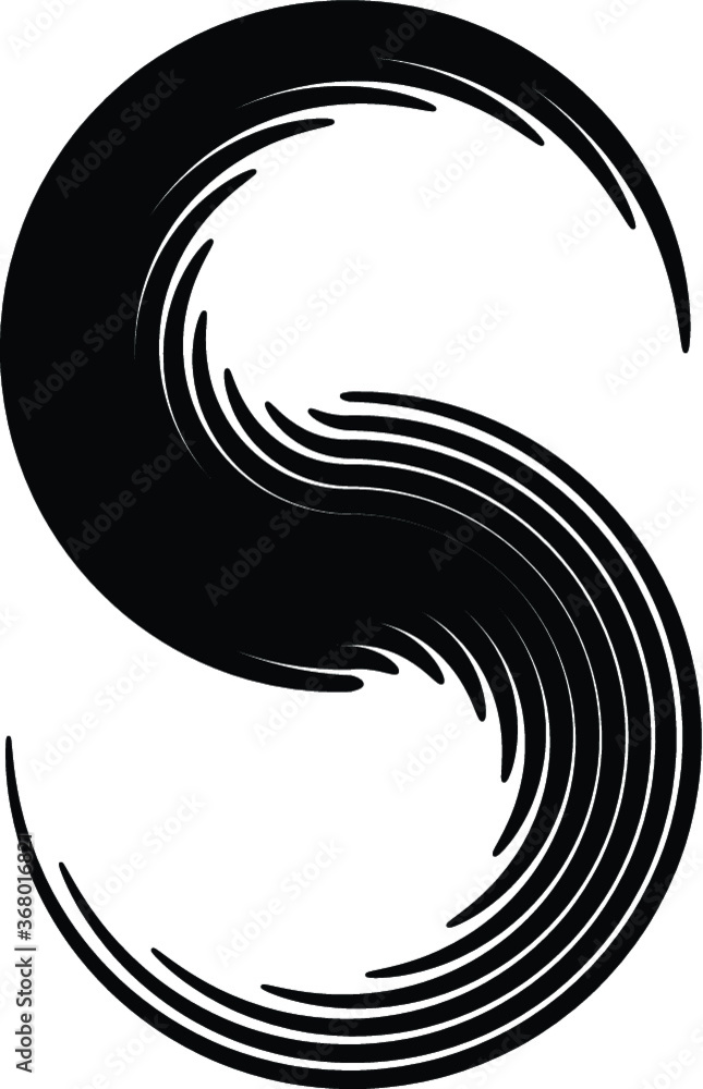 Lines in Circle Form . Spiral Vector Illustration .Technology round Logo . Design element . Abstract Geometric shape . Lines in Circle Form . Spiral Vector Illustration .Technology round Logo . Design element . Abstract Geometric shape .