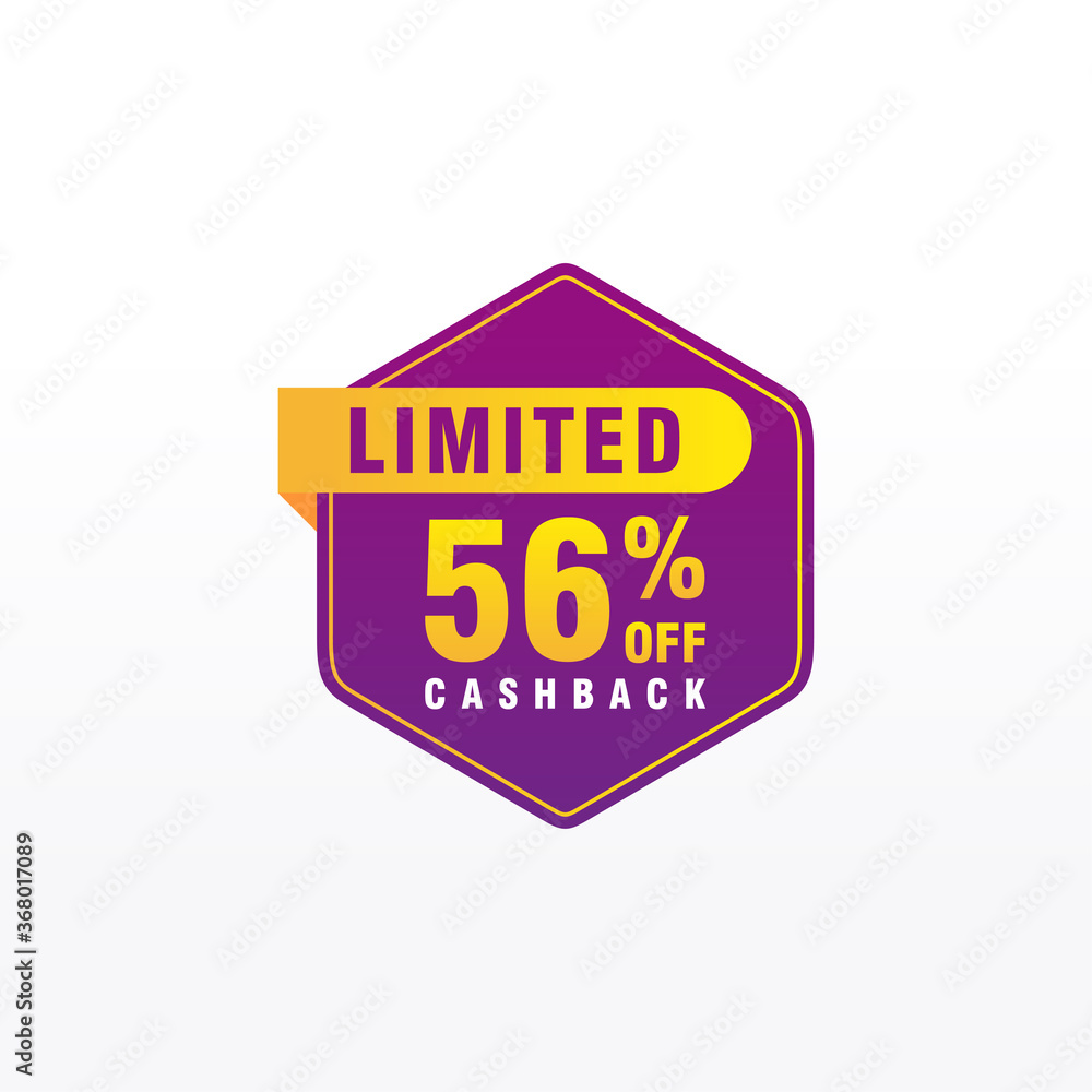 56 discount, Sales Vector badges for Labels, , Stickers, Banners, Tags, Web Stickers, New offer. Discount origami sign banner 56 discount, Sales Vector badges for Labels, , Stickers, Banners, Tags, Web Stickers, New offer. Discount origami sign banner