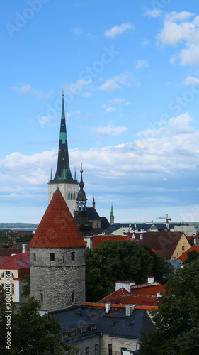 old town of tallinn estonia